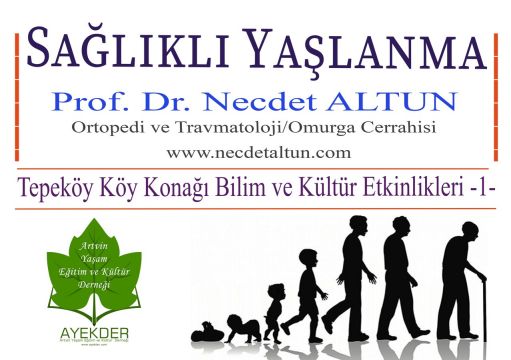 SAĞLIKLI YAŞLANMA KONULU KONFERANSIMIZ YOĞUN İLGİYLE İZLENDİ